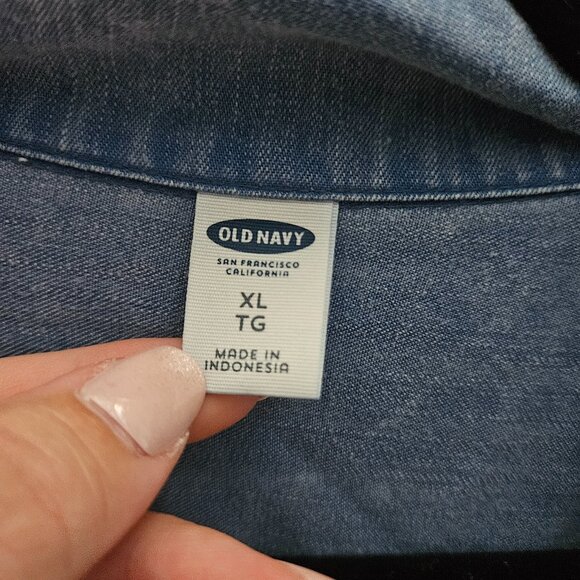 Chambray Women's Dress - Picture 4 of 8